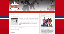 Desktop Screenshot of mbhockey.se