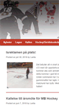 Mobile Screenshot of mbhockey.se